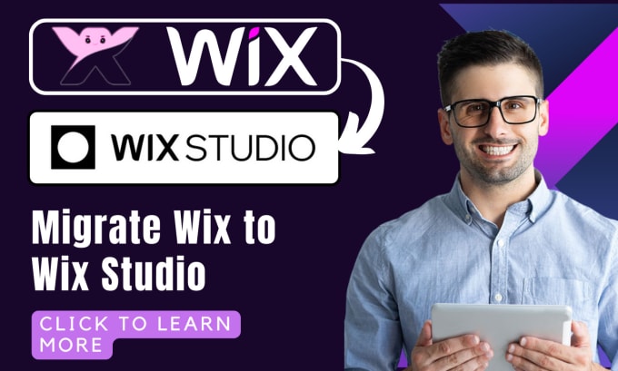 Gig Preview - Transfer wix to wix studio, migrate to wix studio, clone, redesign wix website