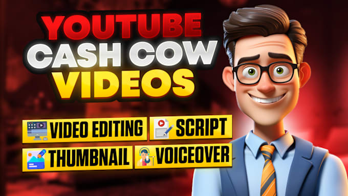 Gig Preview - Create top 10 cash cow faceless videos and youtube automation