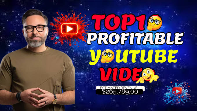 Gig Preview - Create top 10 ,faceless cashcow videos for youtube automation channel