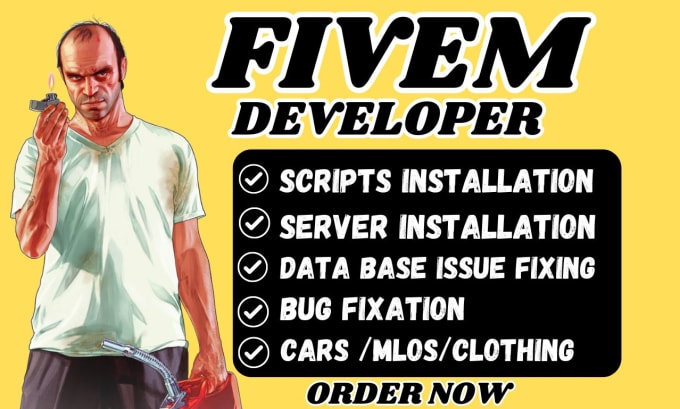 Gig Preview - Be your fivem dev