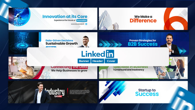 Gig Preview - Design a perfect linkedin banner, header, or cover