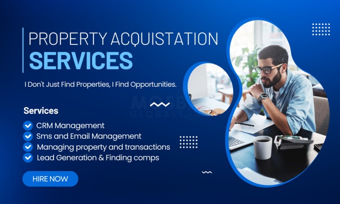 Gig Preview - Be your property acquisition assistant