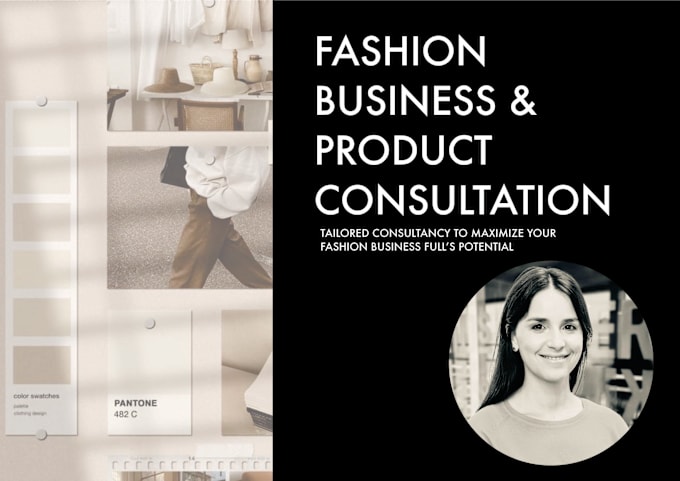 Gig Preview - Be your fashion business consultant