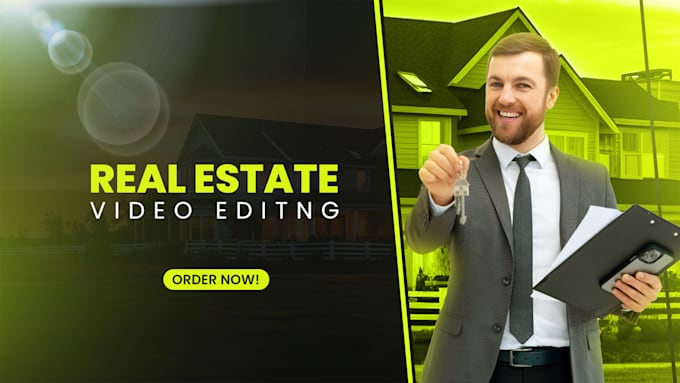 Gig Preview - Do dynamic real estate promo video editing for stunning visuals