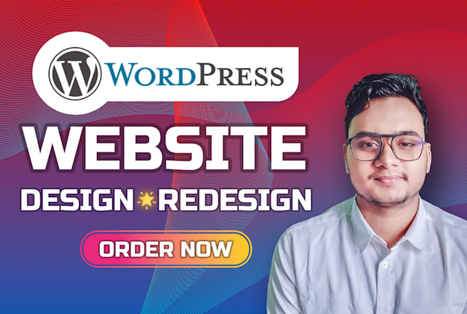 Gig Preview - Do wordpress website design and redesign elementor pro wordpress