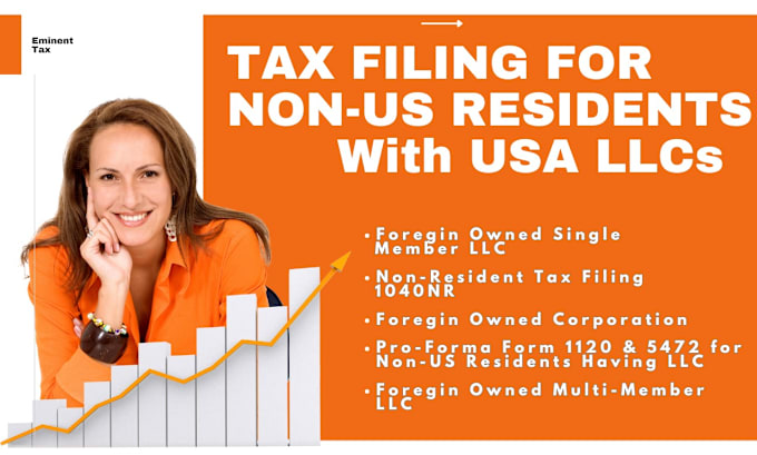 Gig Preview - Do tax filing for non US residents with llcs in the USA