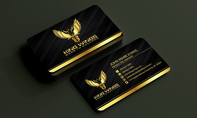 Gig Preview - Do unique luxury minimalist business card and logo design