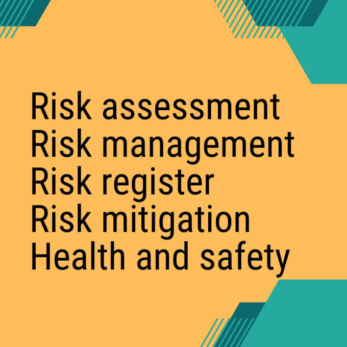 Gig Preview - Handle your risk management, risk assessment, and occupational safety tasks