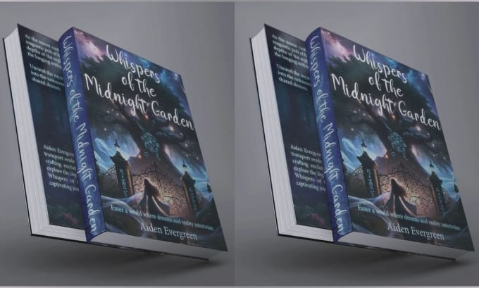 Gig Preview - Do book cover design, ebook cover design, kdp book cover or book design