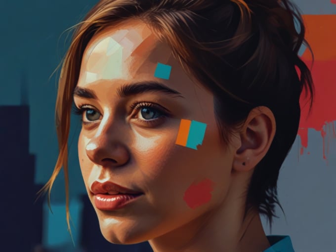 Gig Preview - Make awesome wpap pop art portrait