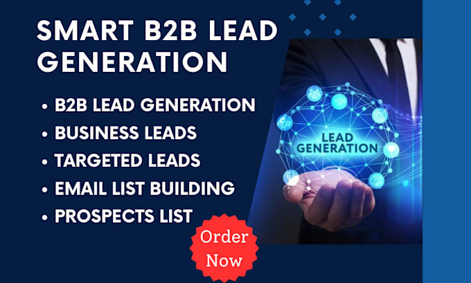 Gig Preview - Do smart b2b lead generation, prospectus list