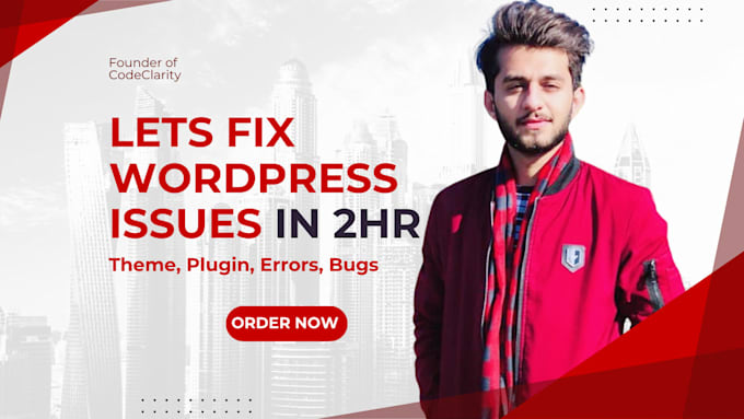 Gig Preview - Quickly fix wordpress issues, bugs, errors and provide wordpress help