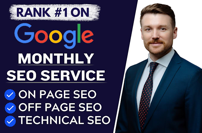 Bestseller - provide monthly SEO service for google first page rankings