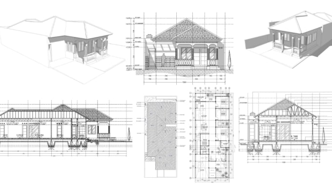 Gig Preview - Draw 2d for your home design