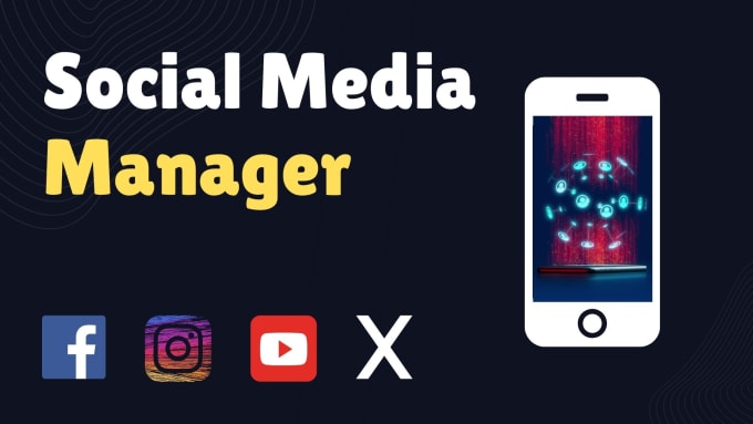 Gig Preview - Be your social media manager and content creator