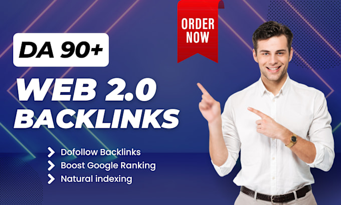 Gig Preview - Build high da organic manually trusted web 2 0 backlinks