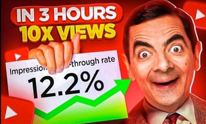 Gig Preview - Design amazing youtube viral thumbnails