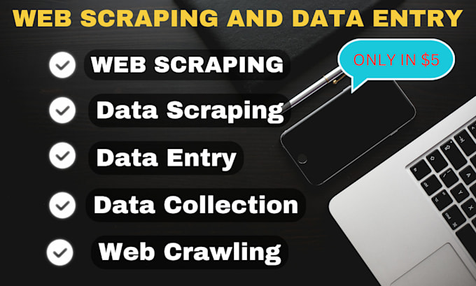 Gig Preview - Do web scraping and data entry