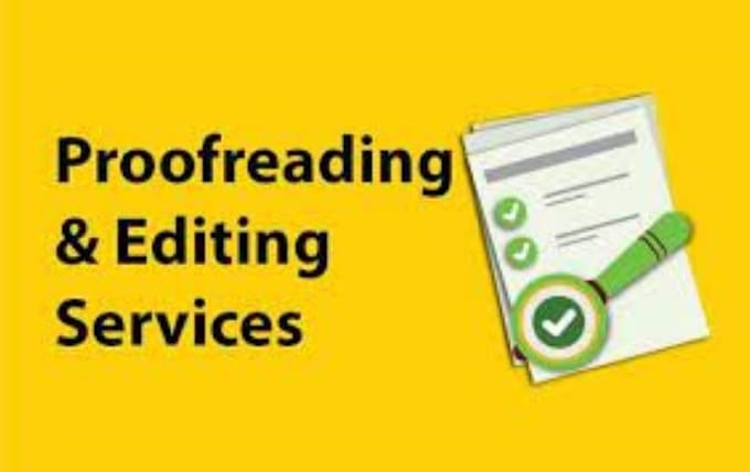 Gig Preview - Do precision proofreading and editing services