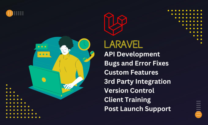 Gig Preview - Develop a fullstack laravel web application with customizations