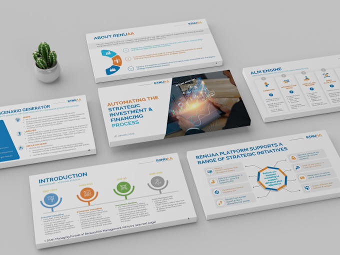 Gig Preview - Do design custom powerpoint presentation  for professional and creative needs