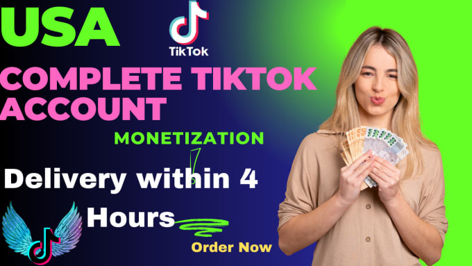 Bestseller - create professionally USA tiktok  account and full optimize your account