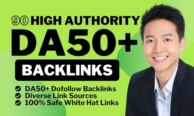 Gig Preview - Do high da foundation SEO dofollow backlinks