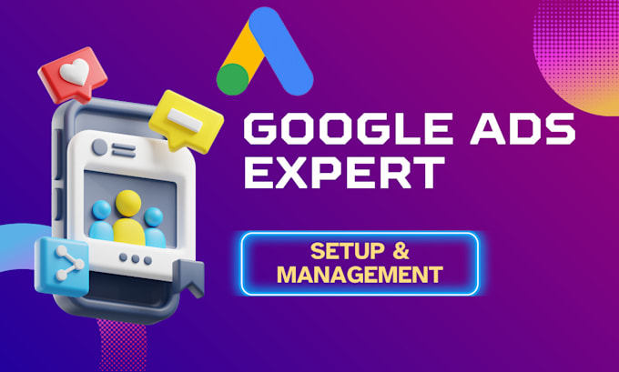 Gig Preview - Set up google ads adword PPC campaign and manage it