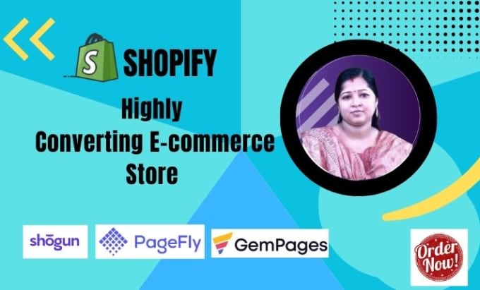 Gig Preview - Build shopify dropshipping store and shopify store design or redesign