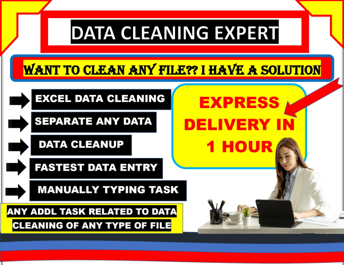 Gig Preview - Be virtual assistant of data entry, data cleaning, data formatting,data clean up