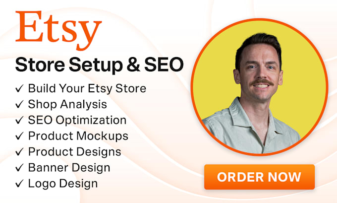 Gig Preview - Build and optimize your etsy store for passive income