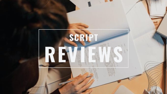 Gig Preview - Review and edit up to 10 pages of your screenplay