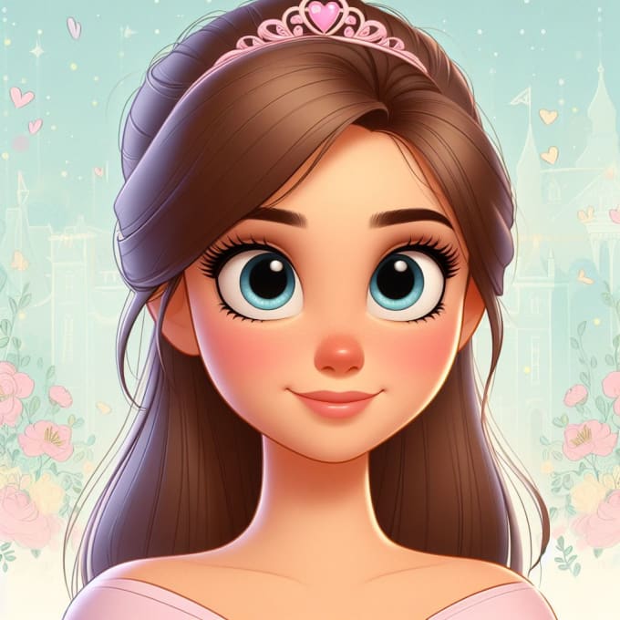 Gig Preview - Make your portrait in disney style