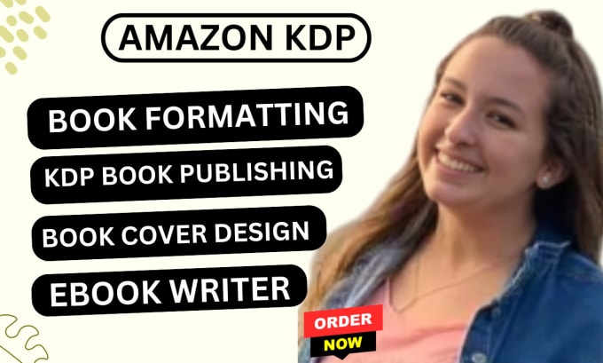 Gig Preview - Amazon kdp book publishing spanish book formatting book and ebook cover design