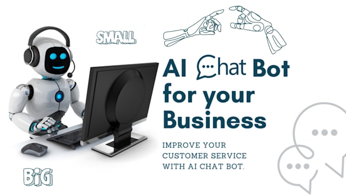 Gig Preview - Creat ai chatbot for individuals or businesses