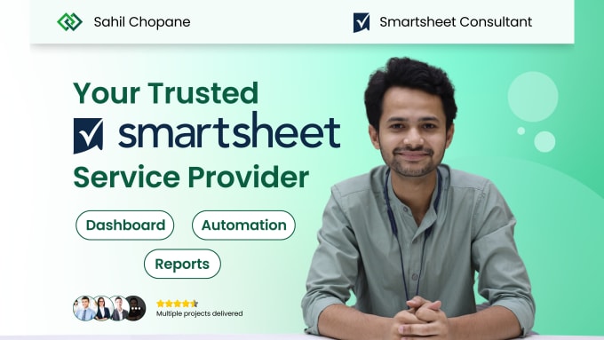 Gig Preview - Help you build smartsheet dashboard, reports and automation