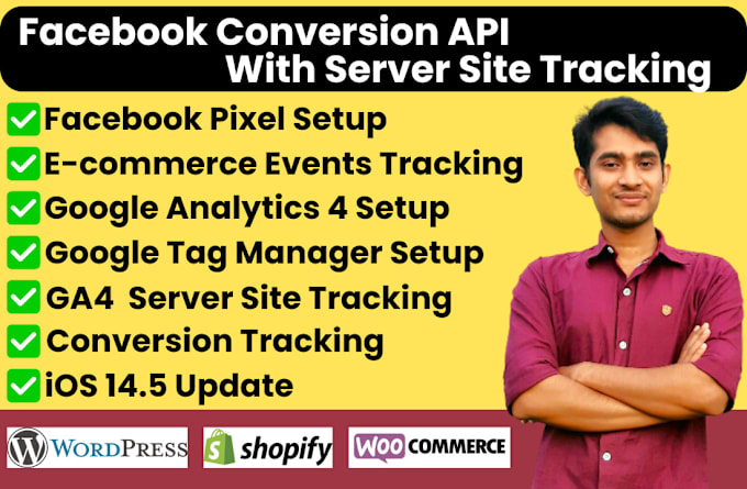 Gig Preview - Fix and setup facebook pixel conversion API with server side tracking