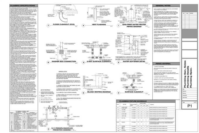 Gig Preview - Do mep and plumbing drawings for building permit