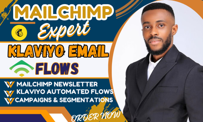 Gig Preview - Do mailchimp newsletter mailchimp email design, beehiiv, klaviyo email flows