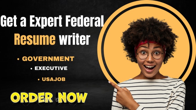 Gig Preview - Write federal resume, military resume, government resume, executive resume