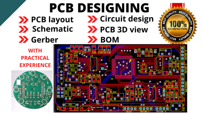 Gig Preview - Do pcb designing and schematic on altium designer