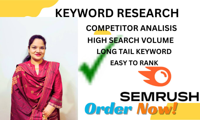 Gig Preview - Do profitable SEO keyword research and competitor analysis for top ranking