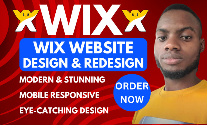 Gig Preview - Wix redesign wix website redesign wix website design wix website redesign