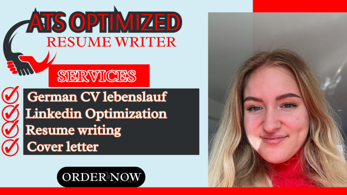 Bestseller - write ats english CV, resume writing, ats german cv, and cover letter