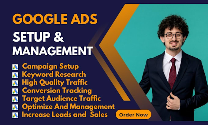 Gig Preview - Setup a professional google ads adwords PPC adsense campaign for your business