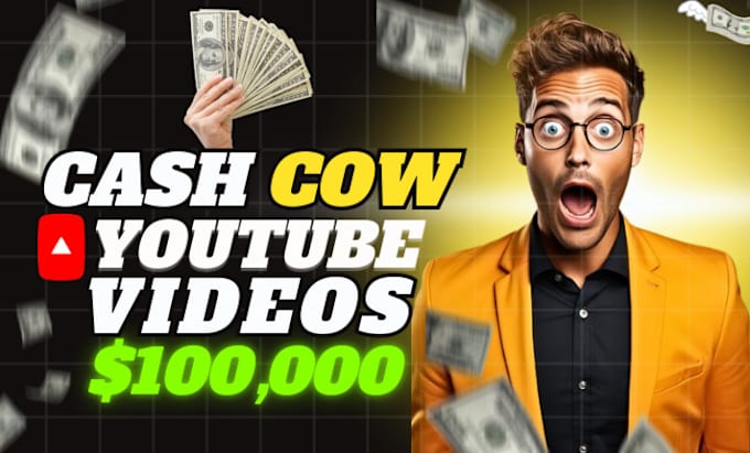 Gig Preview - Do top 10 videos cash cow videos youtube shorts and motivational shorts