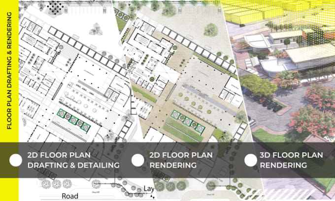 Gig Preview - Create architectural layouts on autocad, 2d and 3d floor plans