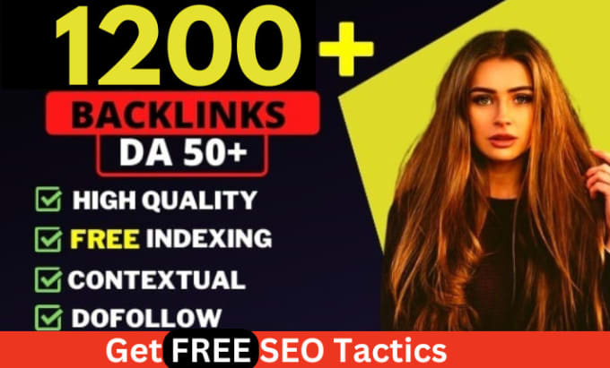 Gig Preview - High quality contextual SEO dofollow backlinks service