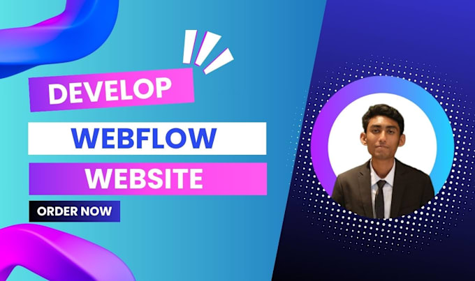 Gig Preview - Build responsive webflow website, figma to webflow as webflow expert