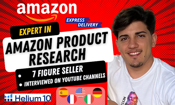 Gig Preview - Do amazon product research, amazon fba product research for amazon private label